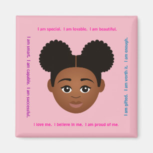 Aimant #Proud2BNaturalMe #LockerAffirmations