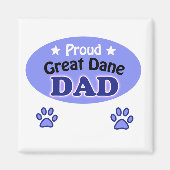 Aimant Proud Great Dane dad (Devant)