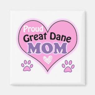 Aimant Proud Great Dane Mom