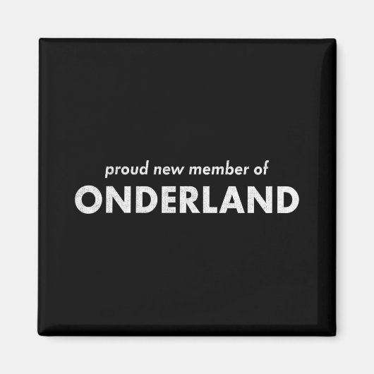 Aimant Proud New Member Of Onederland Weight Loss Achieve (Devant)