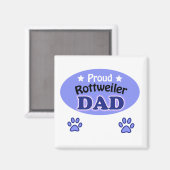 Aimant Proum Rottweiler papa (Recto/Verso)