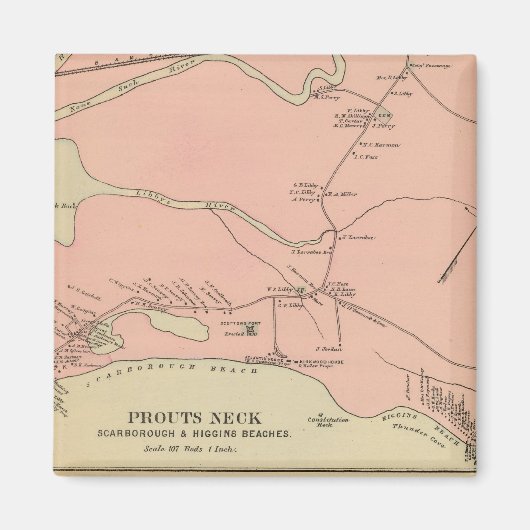 Aimant Prouts Neck Scarborough, Higgins (Devant)