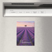 Aimant Provence France Lavender Champs (In Situ (Lave-vaisselle))