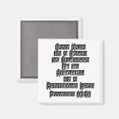 Aimant Proverbes 16:31 (Recto/Verso)