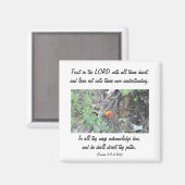 Aimant Proverbes 3:5-6 (Recto/Verso)