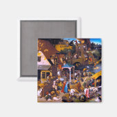 Aimant Proverbes du Néerlandais, Pieter Bruegel l'Ancien (Recto/Verso)