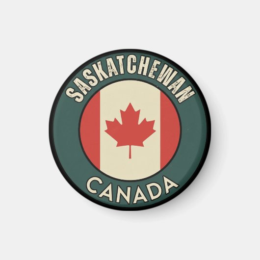 Aimant Province de la Saskatchewan Canada (Devant)