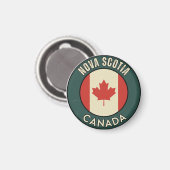 Aimant Province de Nouvelle-Écosse Canada (Recto/Verso)