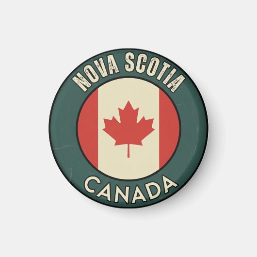 Aimant Province de Nouvelle-Écosse Canada (Devant)