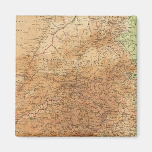 Aimant Province du Cap, Transvaal, section est (Devant)