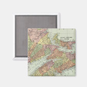 Aimant Provinces maritimes du Canada (Recto/Verso)