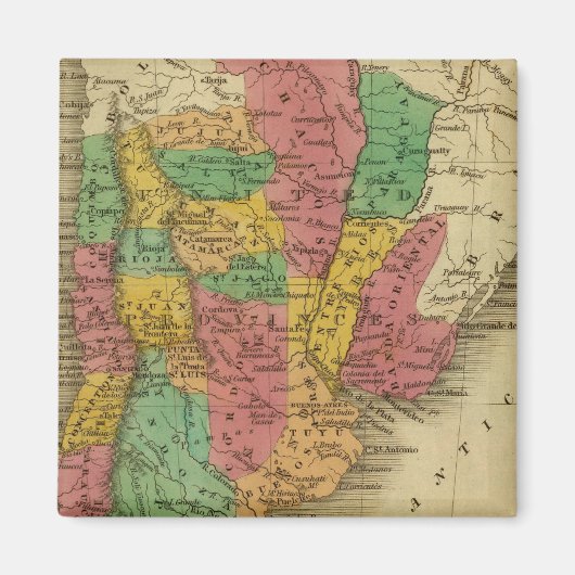 Aimant Provinces-Unis, Chili, Patagonie (Devant)