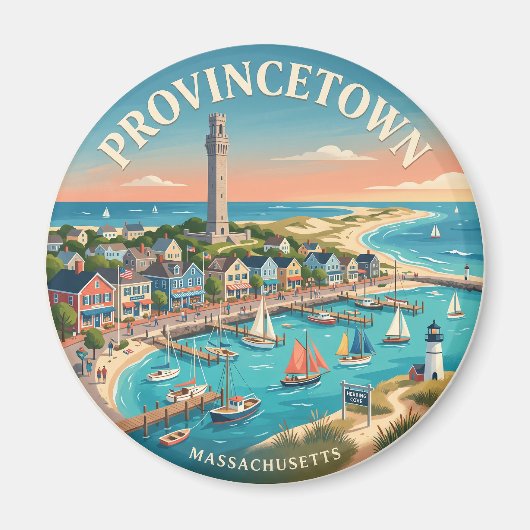 Aimant Provincetown USA (Devant)