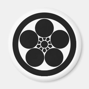 Aimant Prunier Umebachi dans un cercle