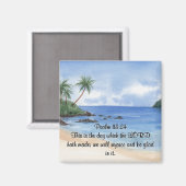 Aimant Psalm 118 The Lord's Day Palm Trees (Recto/Verso)