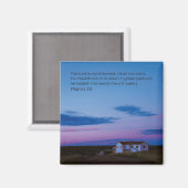 Aimant Psalm 23:1 KJV Scripture – Desert Faith Collection (Recto/Verso)