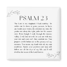 Psalm 23 The Lord is My Shepherd