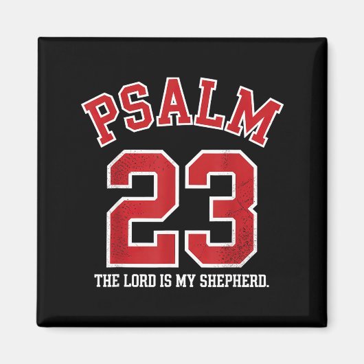 Aimant Psalm 23 The Lord Is My Shepherd (Devant)