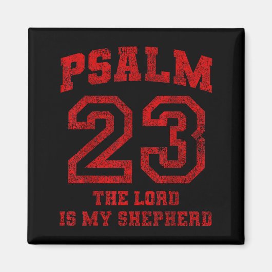 Aimant Psalm 23 The Lord Is My Shepherd (Devant)