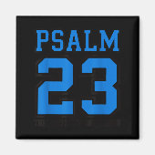Aimant Psalm 23 The Lord Is My Shepherd Funny Christian T (Devant)