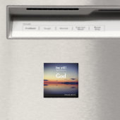 Aimant Psalm 46:10 "Be Still" Great Salt Lake, Utah (In Situ (Lave-vaisselle))