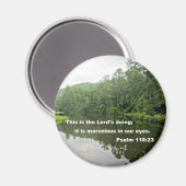 Aimant Psaume 118:23 (Recto/Verso)