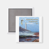 Aimant Psaume 119 Cadeaux de phare chrétien (Recto/Verso)