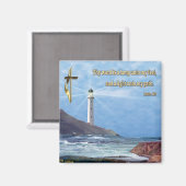 Aimant Psaume 119 Phare chrétien (Recto/Verso)