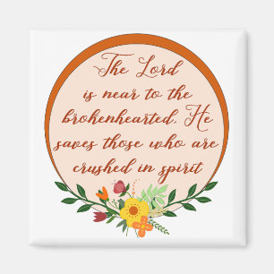 Aimant Psaume 34, seigneur Is Near To The cassé Hearted