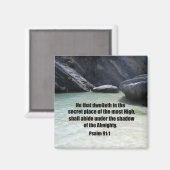 Aimant Psaume 91:1 (Recto/Verso)