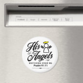 Aimant Psaume 91:11 Ses Anges Me Regardent - Tour (In Situ (Lave-vaisselle))