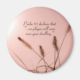 Aimant Psaume 91 Aucune peste ne viendra près de votre lo