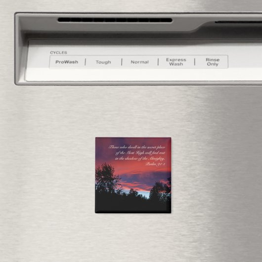 Aimant Psaume 91 Ceux qui habitent dans le lieu secret, (In Situ (Lave-vaisselle))