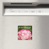 Aimant Psaume Rose rose variable 23:3 Écriture (In Situ (Lave-vaisselle))