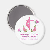 Aimant Psaumes 37:4 (Recto/Verso)