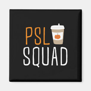 Aimant PSL Squad Citrouille Spice Latte Lover Automne Ha
