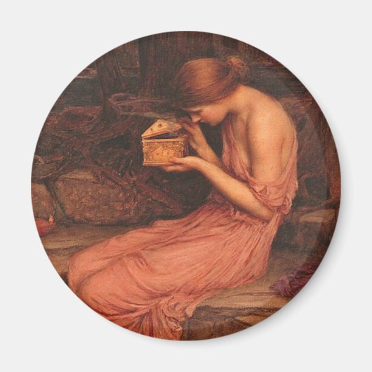 Aimant Psyche et boîte dorée (Devant)