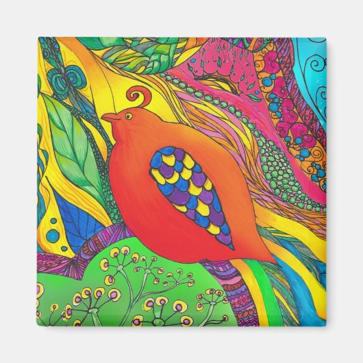 Aimant Psycho-Delic Dan (Devant)