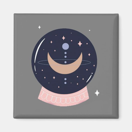 Aimant Psychologie du ballon cristal (Devant)