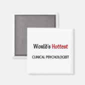 Aimant Psychologue Clinique Le Plus Vide Au Monde (Recto/Verso)