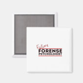 Aimant Psychologue Forense Future (Recto/Verso)