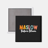 Aimant Psychologue Maslow Avant Bloom Spirate Clro Enseig (Recto/Verso)