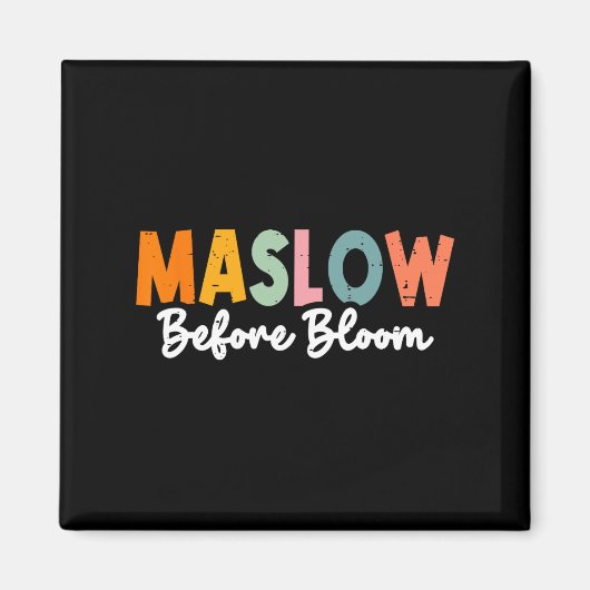 Aimant Psychologue Maslow Avant Bloom Spirate Clro Enseig (Devant)