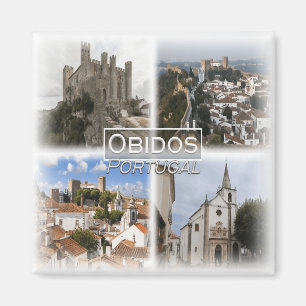 Aimant PT0037 Europe, Portugal, Obidos, réfrigérateur