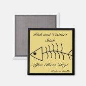 Aimant puant des poissons et des visiteurs (Recto/Verso)