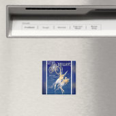 Aimant publicitaire à bicyclette (1900) (In Situ (Lave-vaisselle))