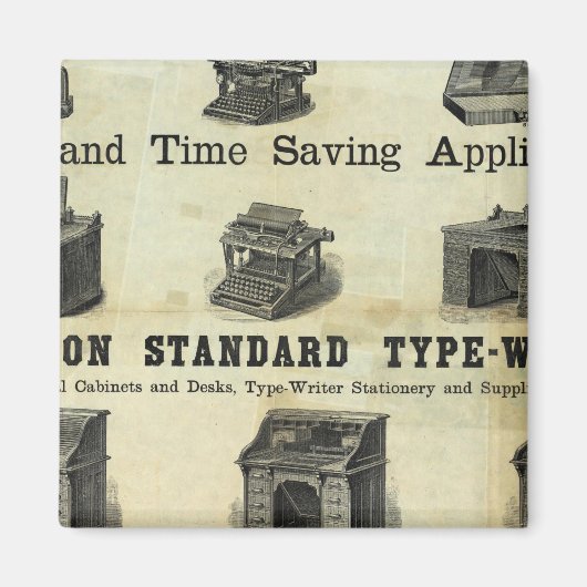 Aimant Publicité avec plan du guide (Devant)