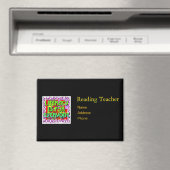 Aimant Publicité Lecture L'alphabétisation des enseignant (In Situ (Lave-vaisselle))