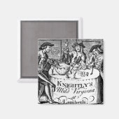 Aimant Publicité pour 'Knitly's Mild Virginia (Recto/Verso)