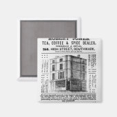 Aimant Publicité pour Robert Jones, Tea (Recto/Verso)